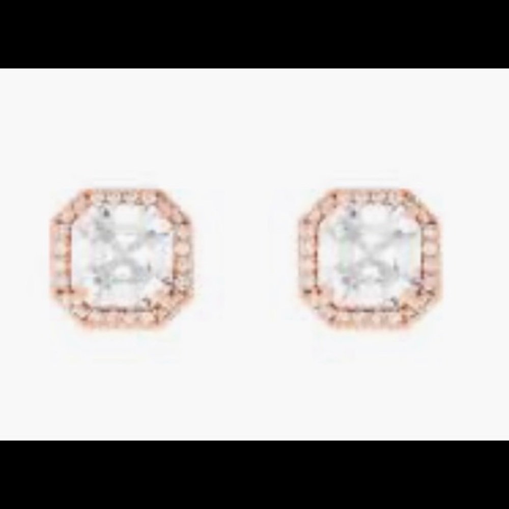 ISO‼️ Henri Bendel Rose gold cubic zirconium studs